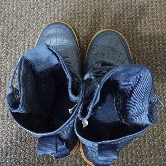 AIR FORCE ONE S.E. INDIGO COLOR, LEATHER  SIZE 8, - Picture 4 of 4